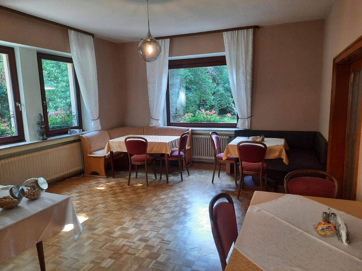 Hotel Pension Blüchersruh Bad Berneck im Fichtelgebirge Exterior foto